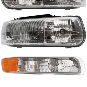 headlights side signal lamps